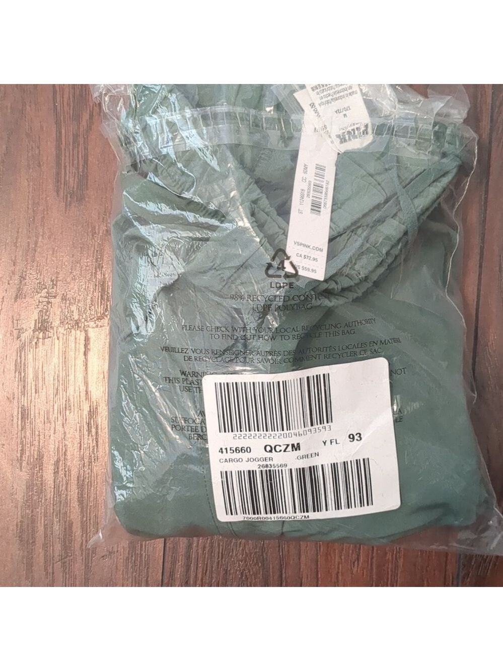 New PINKTech Stretch Cargo Pants - Picture 3 of 5